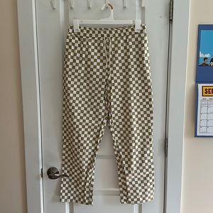 Checkered pants